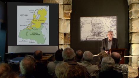 Phillip Playford presenting his lecture